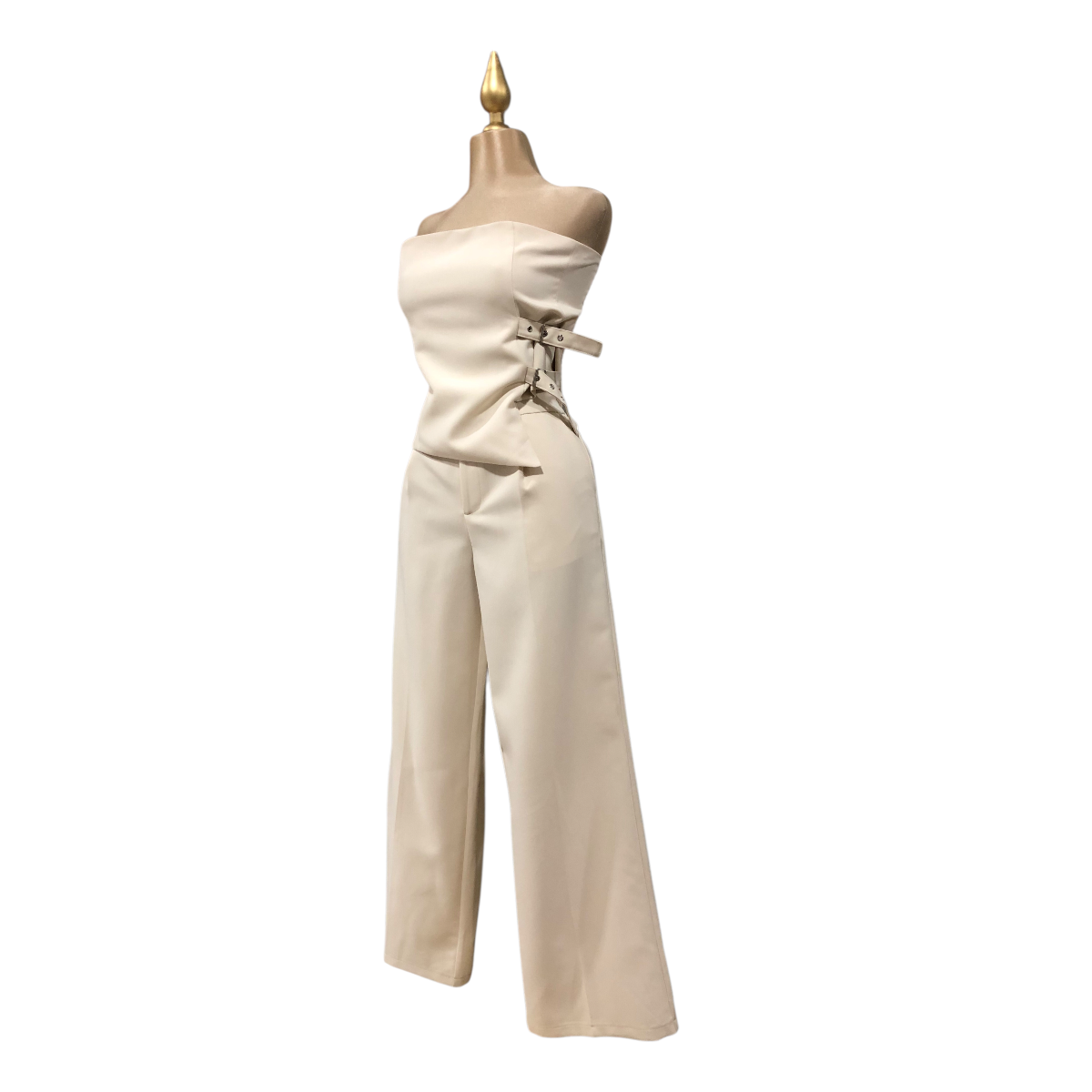 Conjunto 2 Piezas Color Beige Para Dama Vogue Vibes