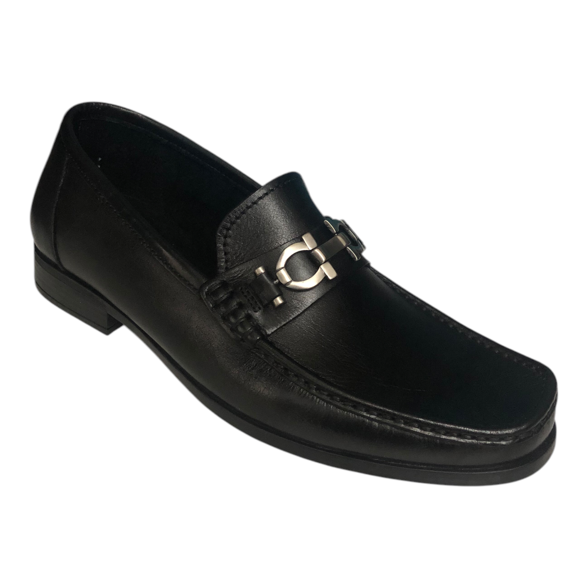 Zapato Vite Negro Piel Para Caballero Gino Cherruti