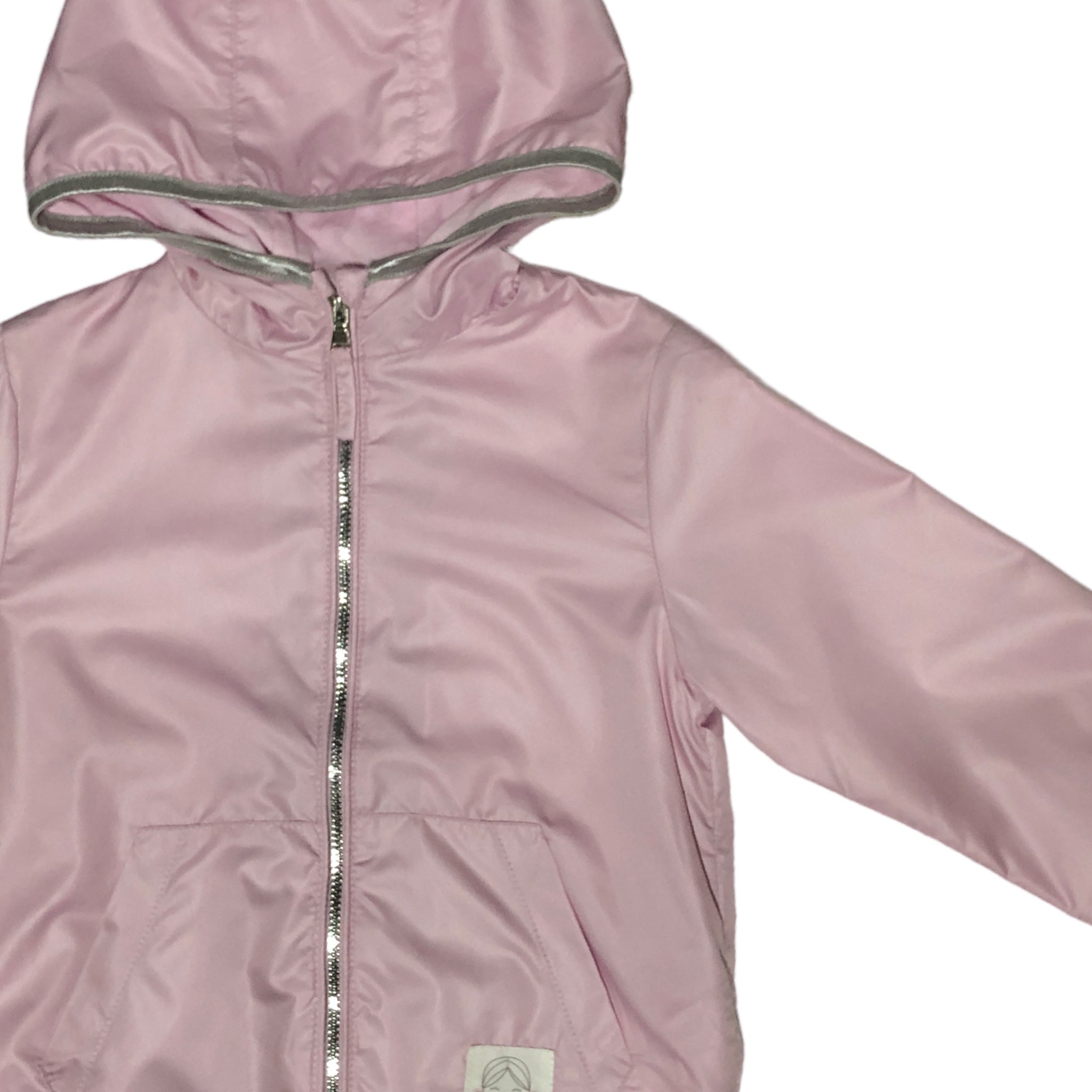 Chamarra rosa con capucha niña Losan