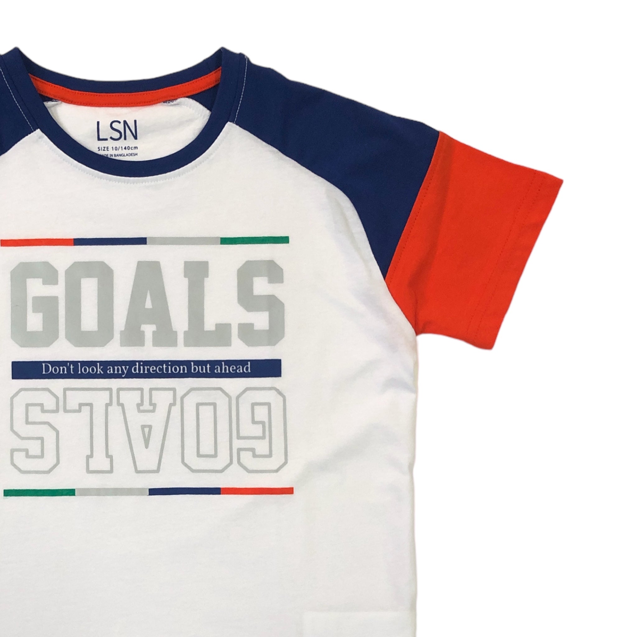 Playera "GOALS" para niño Losan