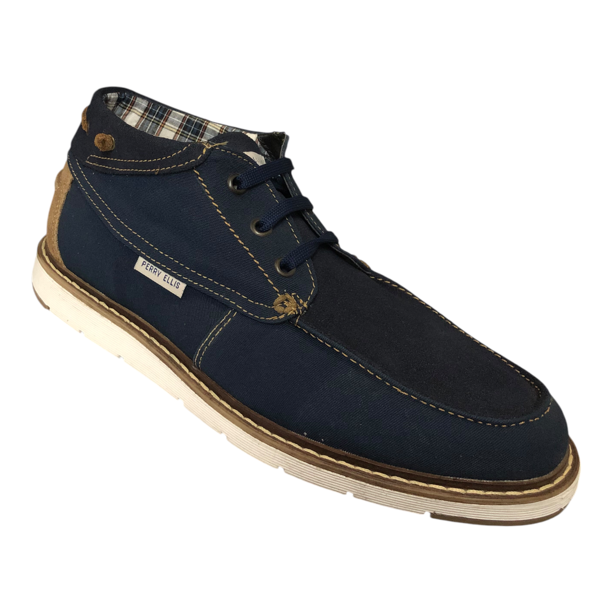 Zapato Marino/Café Para Caballero Perry Ellis America