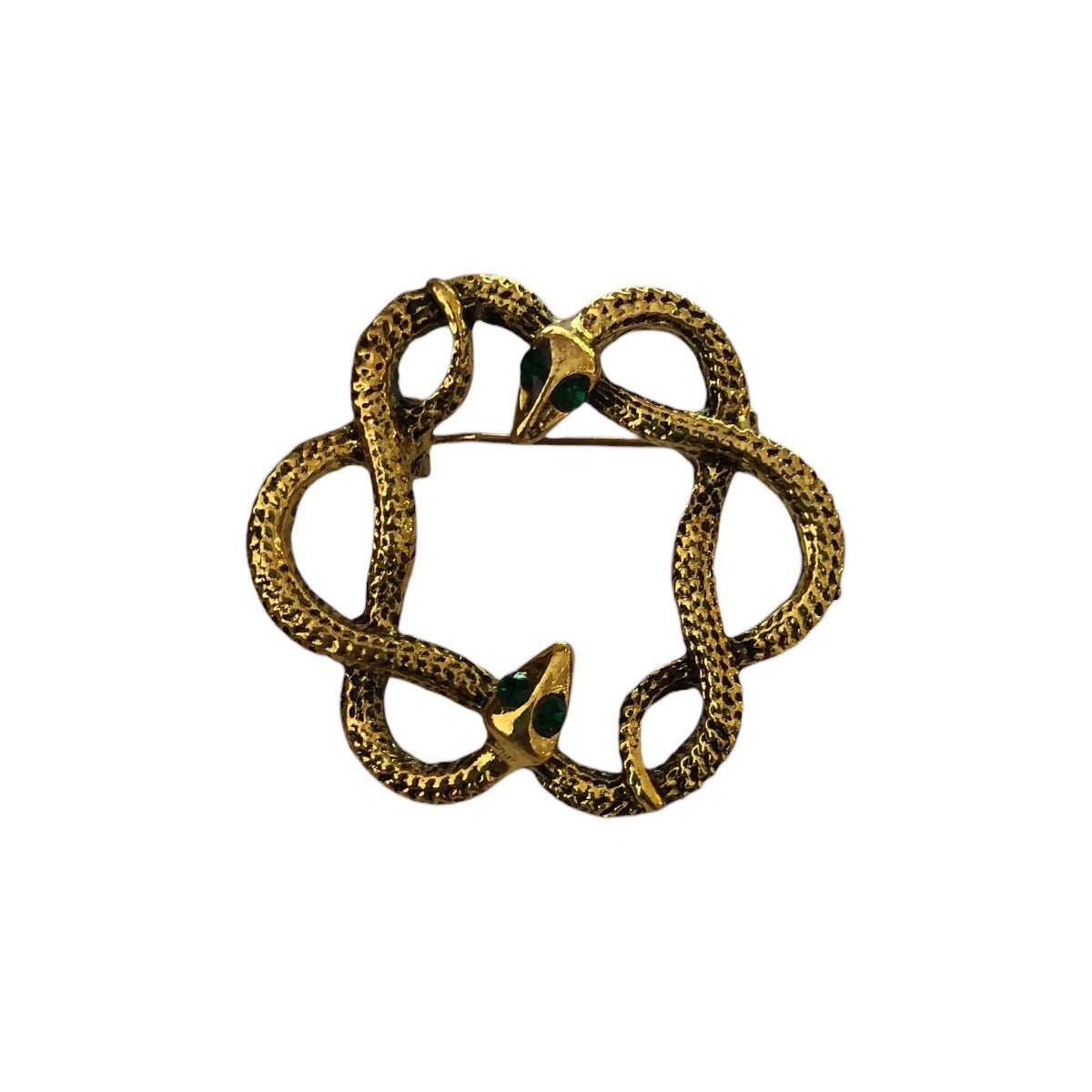 Broche Para Ropa De Mujer Circulo Serpiente