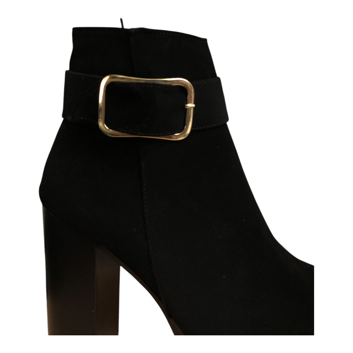 Bota Buck Negro Para Dama Mulier