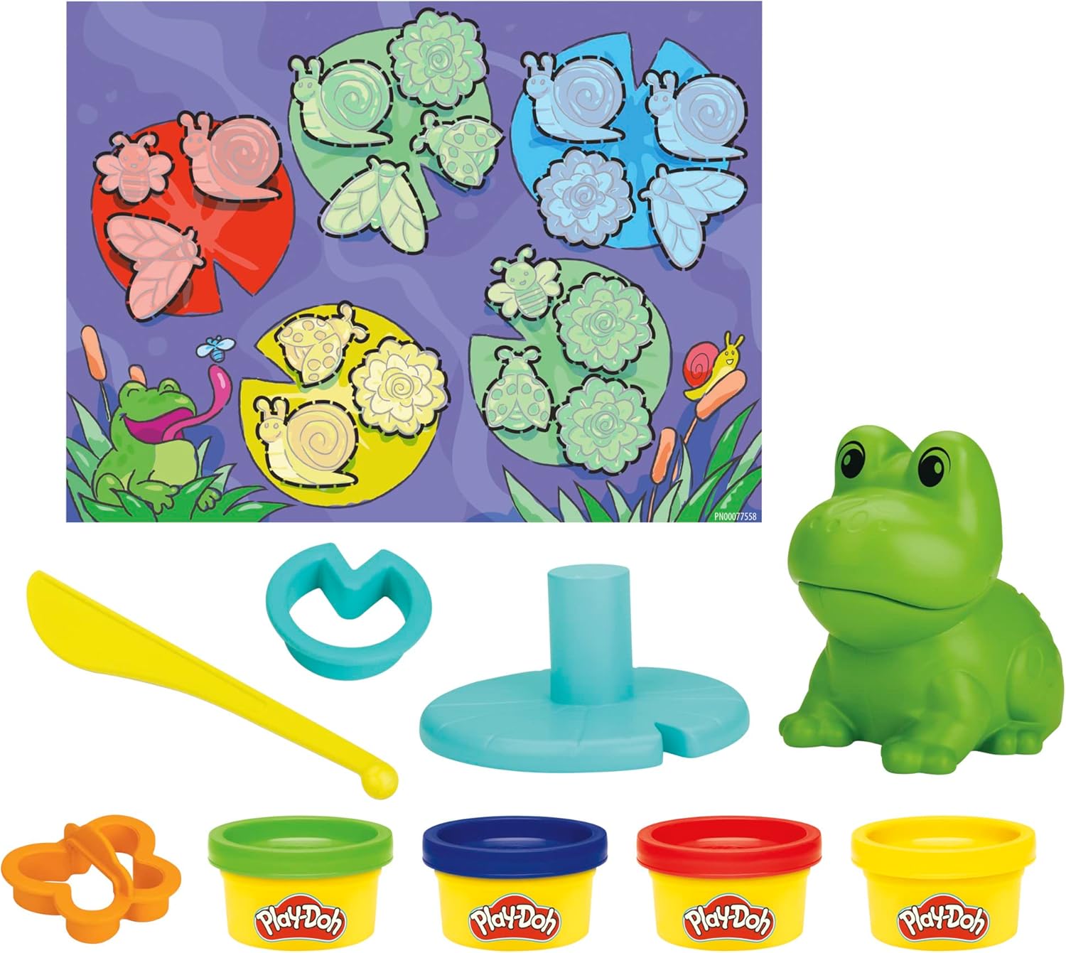 Play Doh Primeras Creaciones con la Rana y los Colores Hasbro