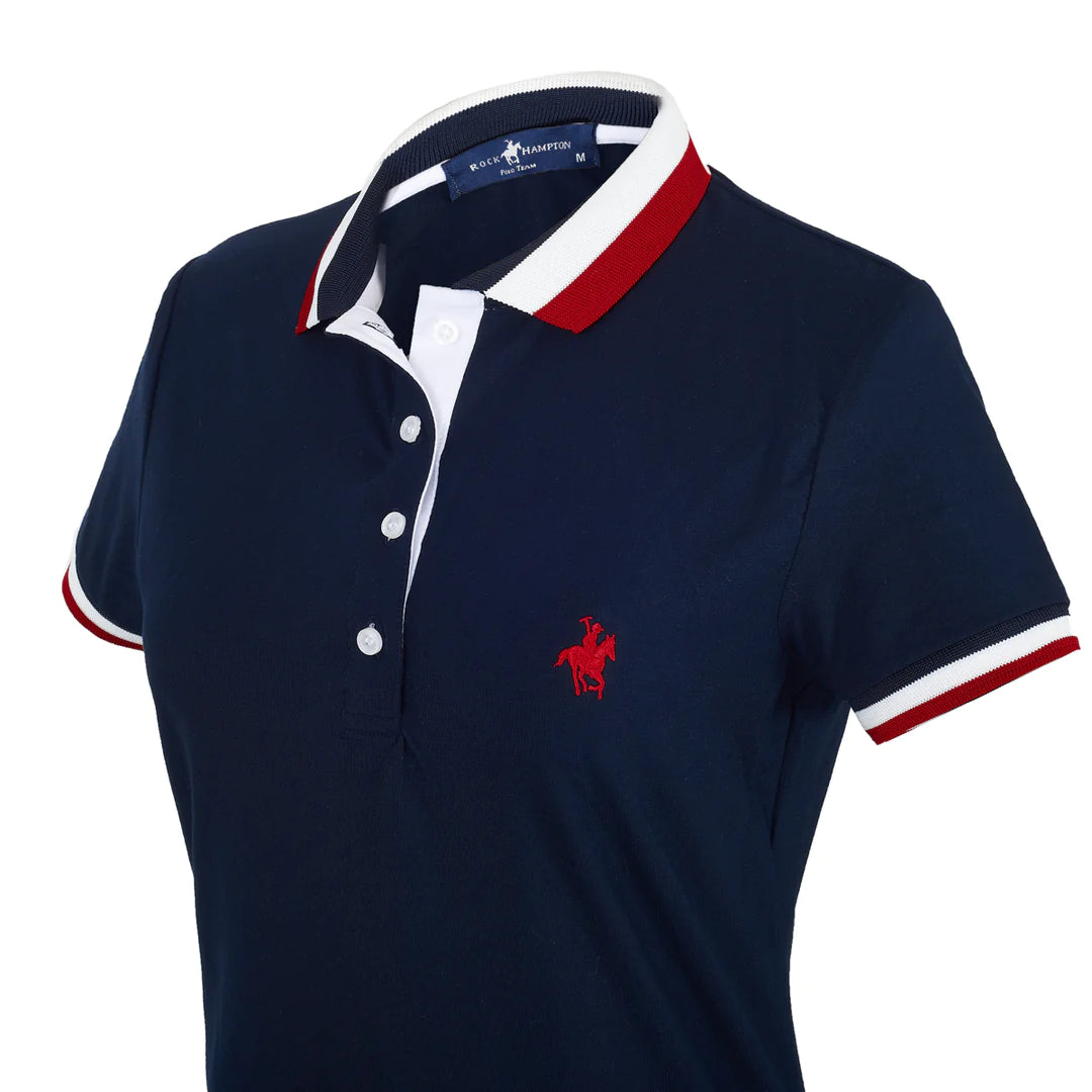 Vestido Polo Clásico Marino Rock Hampton Polo Team