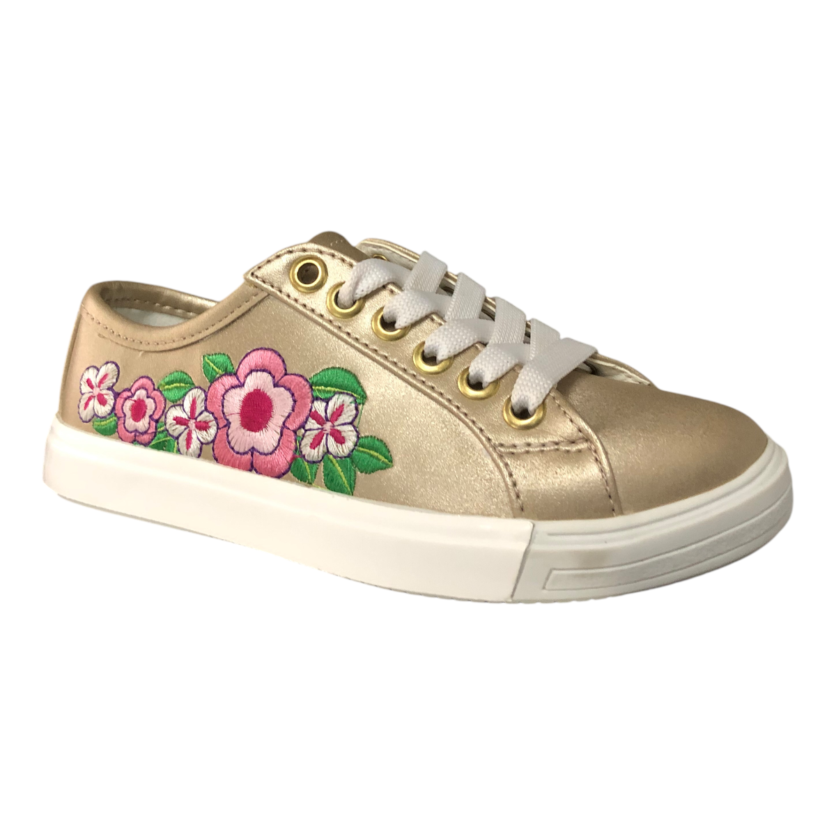 Tenis Urbano Oro Para Niña Chabelo