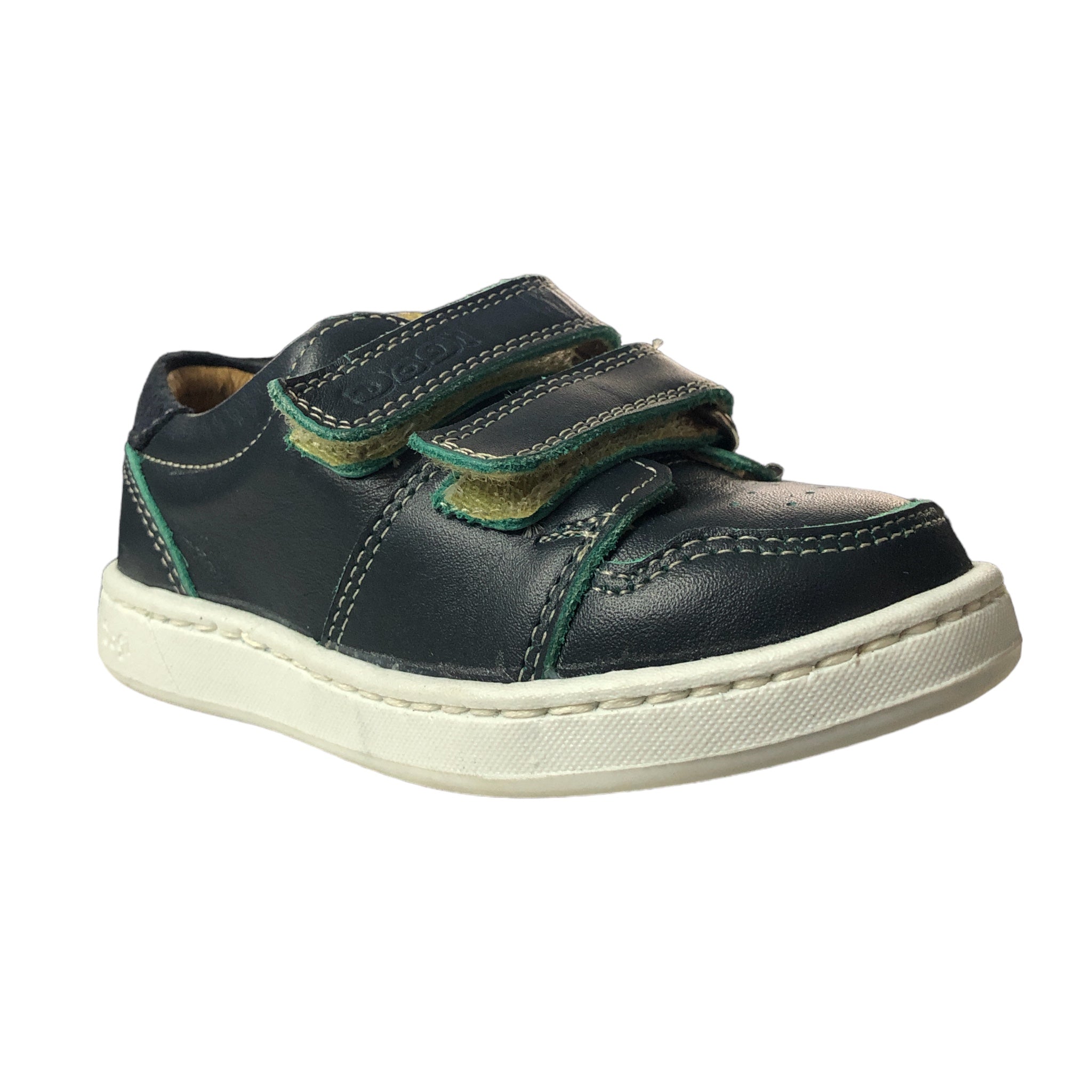 Zapato Urbano Azul/Verde Para Niño Dogi