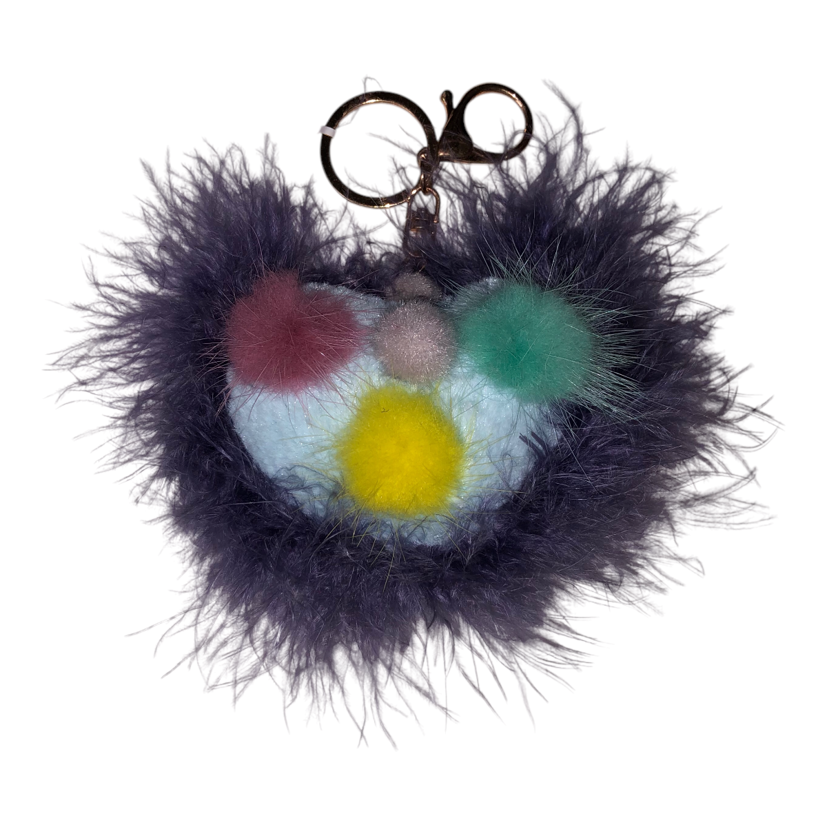 Llavero Corazón Peluche