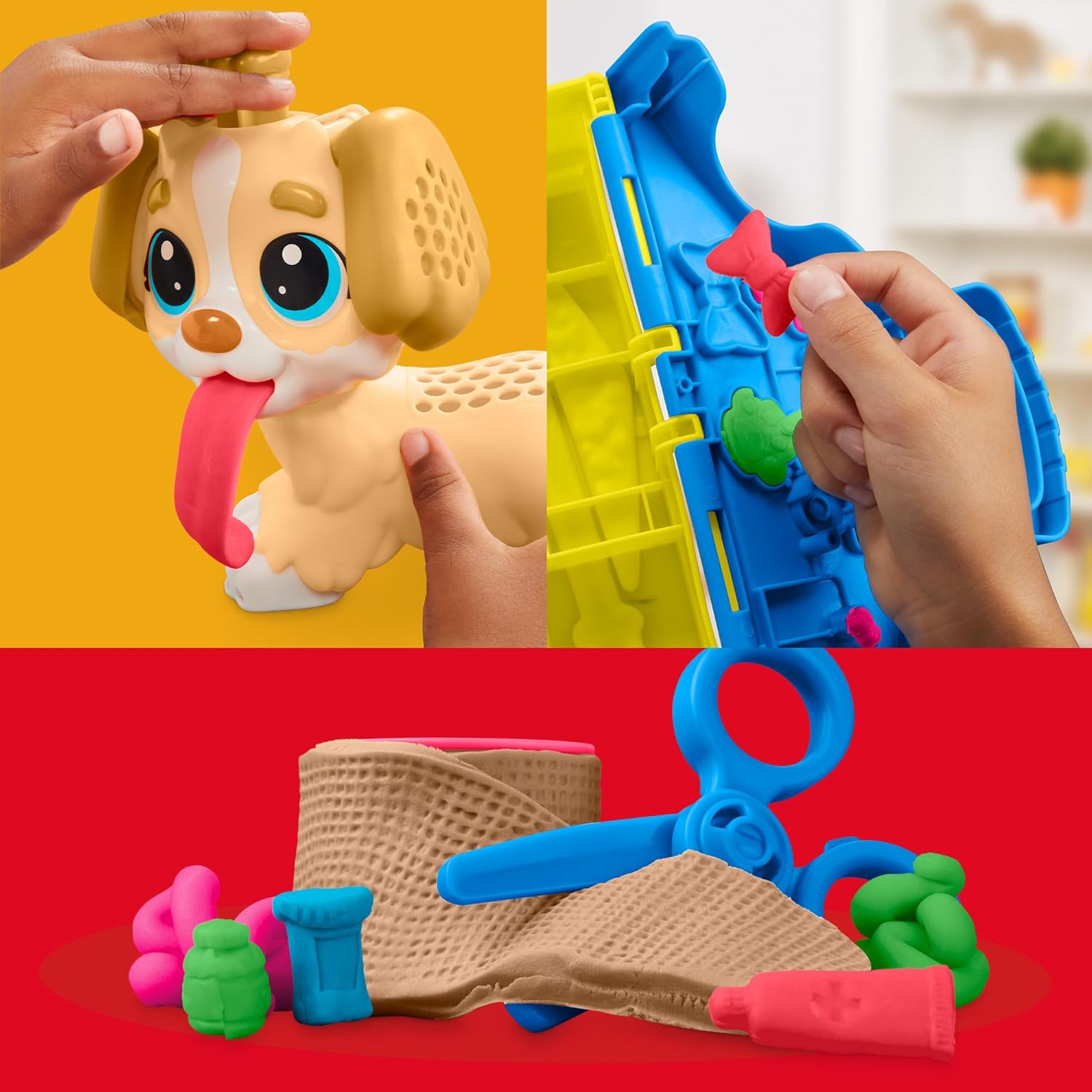 Kit Veterinario Manualidades con Cachorro Hasbro Play-Doh