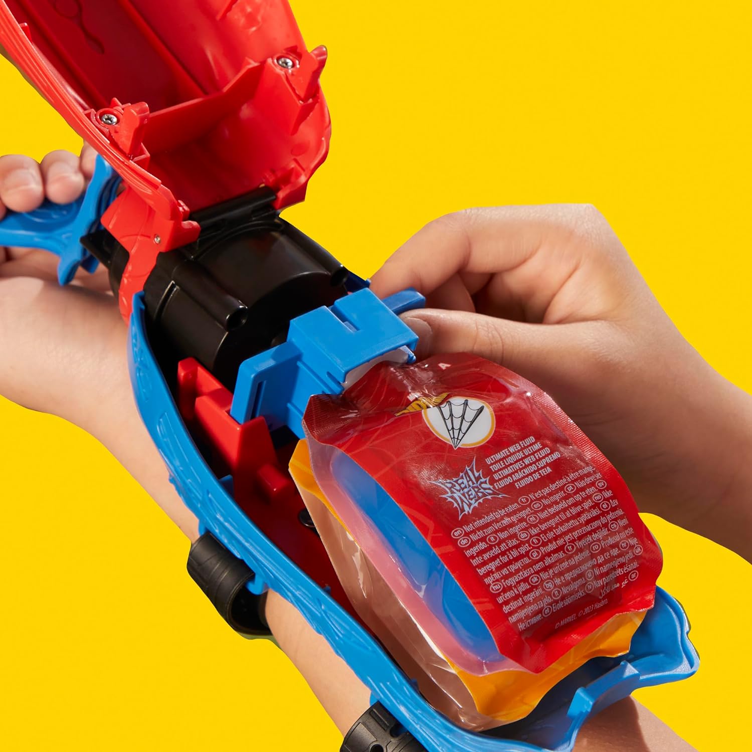 Marvel Spider-Man - Real Webs Lanzador arácnido Supremo Hasbro