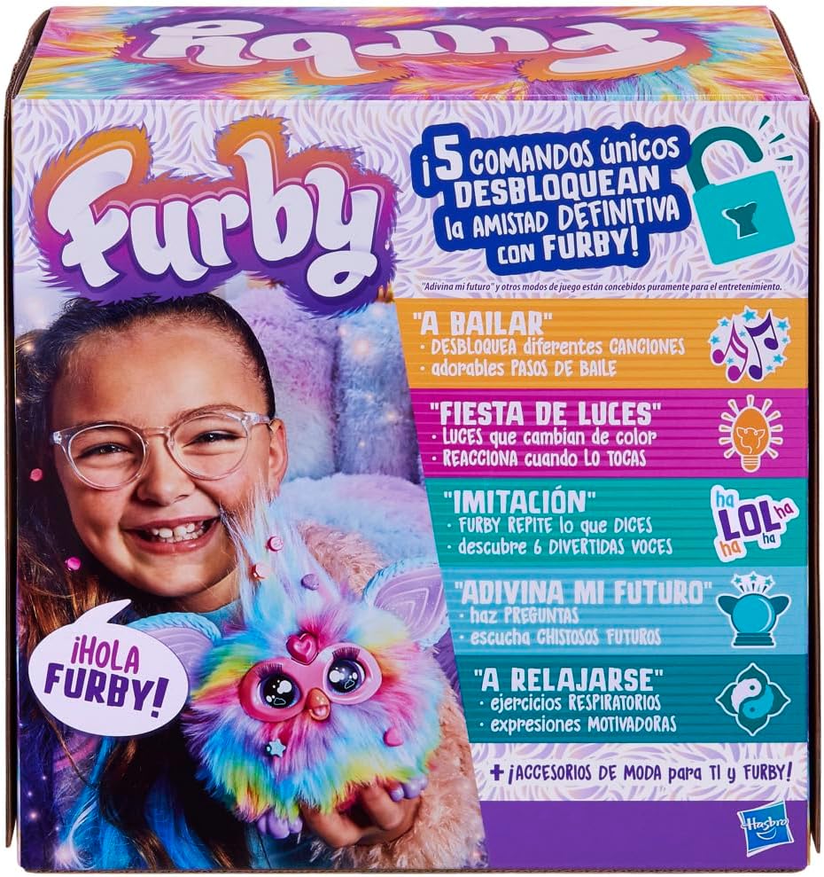 Juguete electrónico Furby Tie Dye Interactivo Hasbro