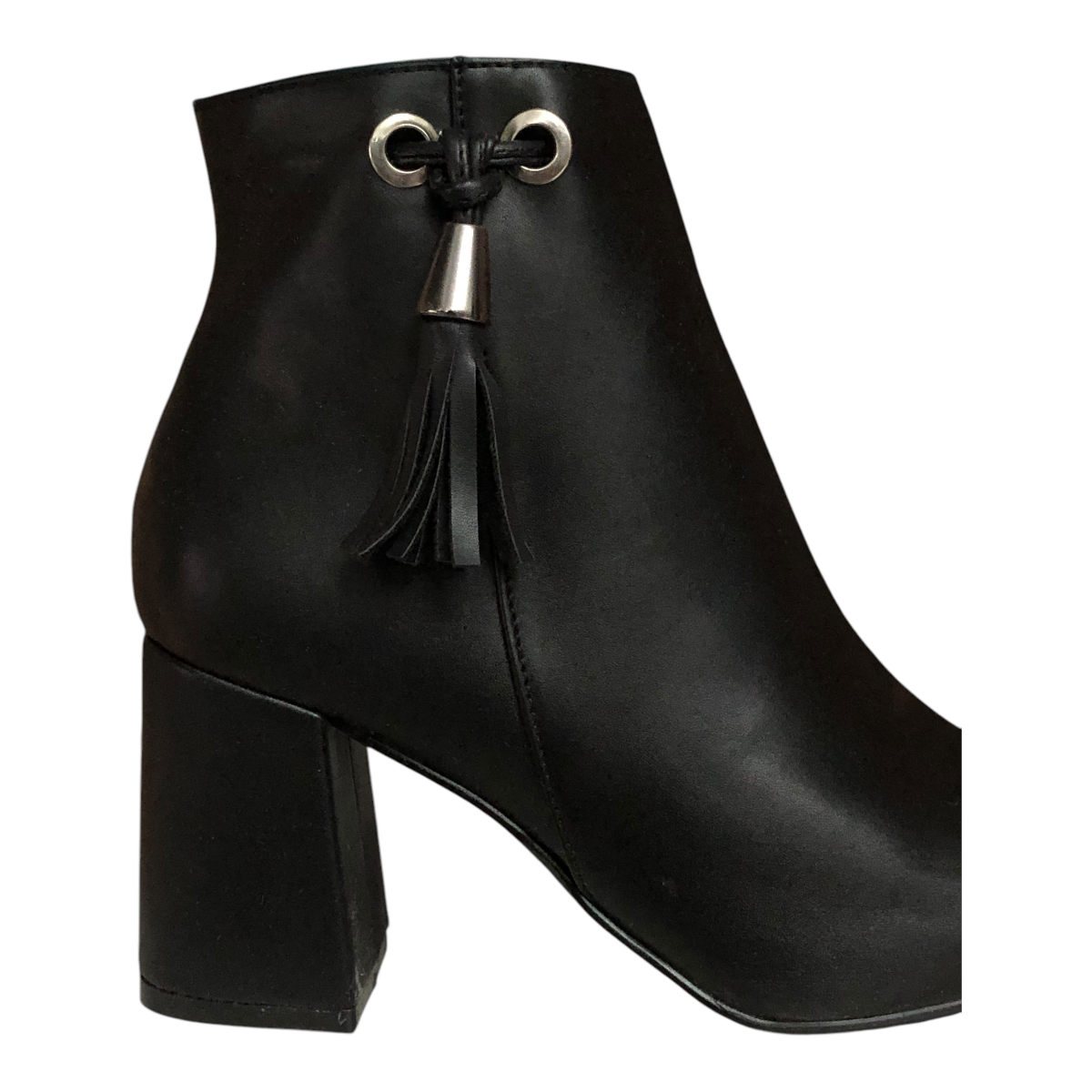 Bota Sintética Negro Para Dama SOLASH OPEN TREND