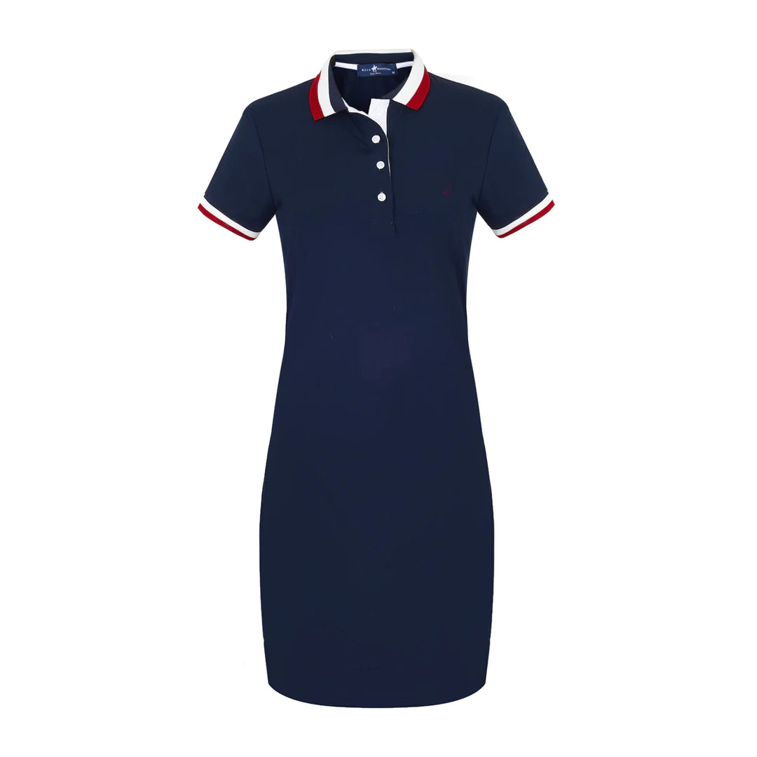 Vestido Polo Clásico Marino Rock Hampton Polo Team