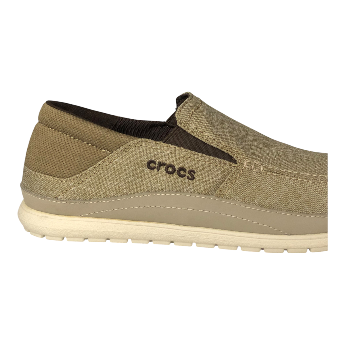 Crocs Santa Cruz Plata Slip-On Para Caballero CROCS