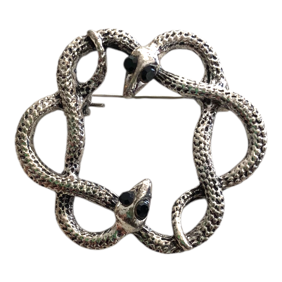 Broche Para Ropa De Mujer Circulo Serpiente