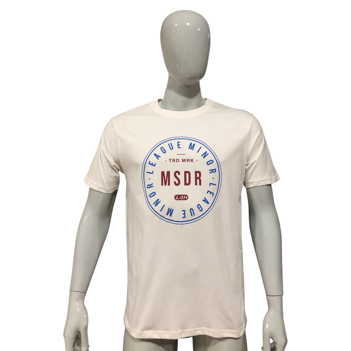 Playera Blanca "MSDR" Para Caballero LSN
