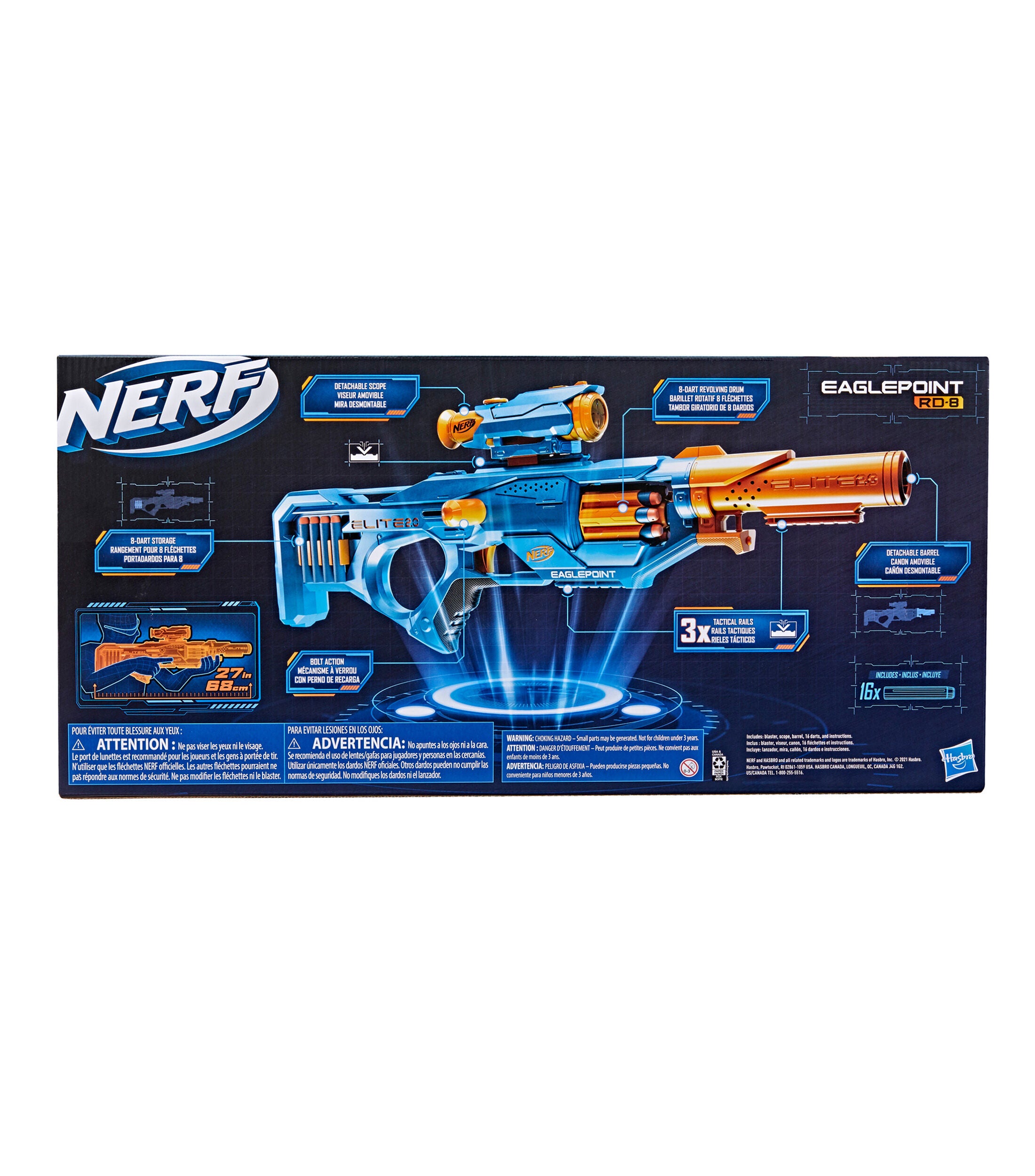 Nerf Elite 2. 0 Eaglepoint RD-8 HASBRO