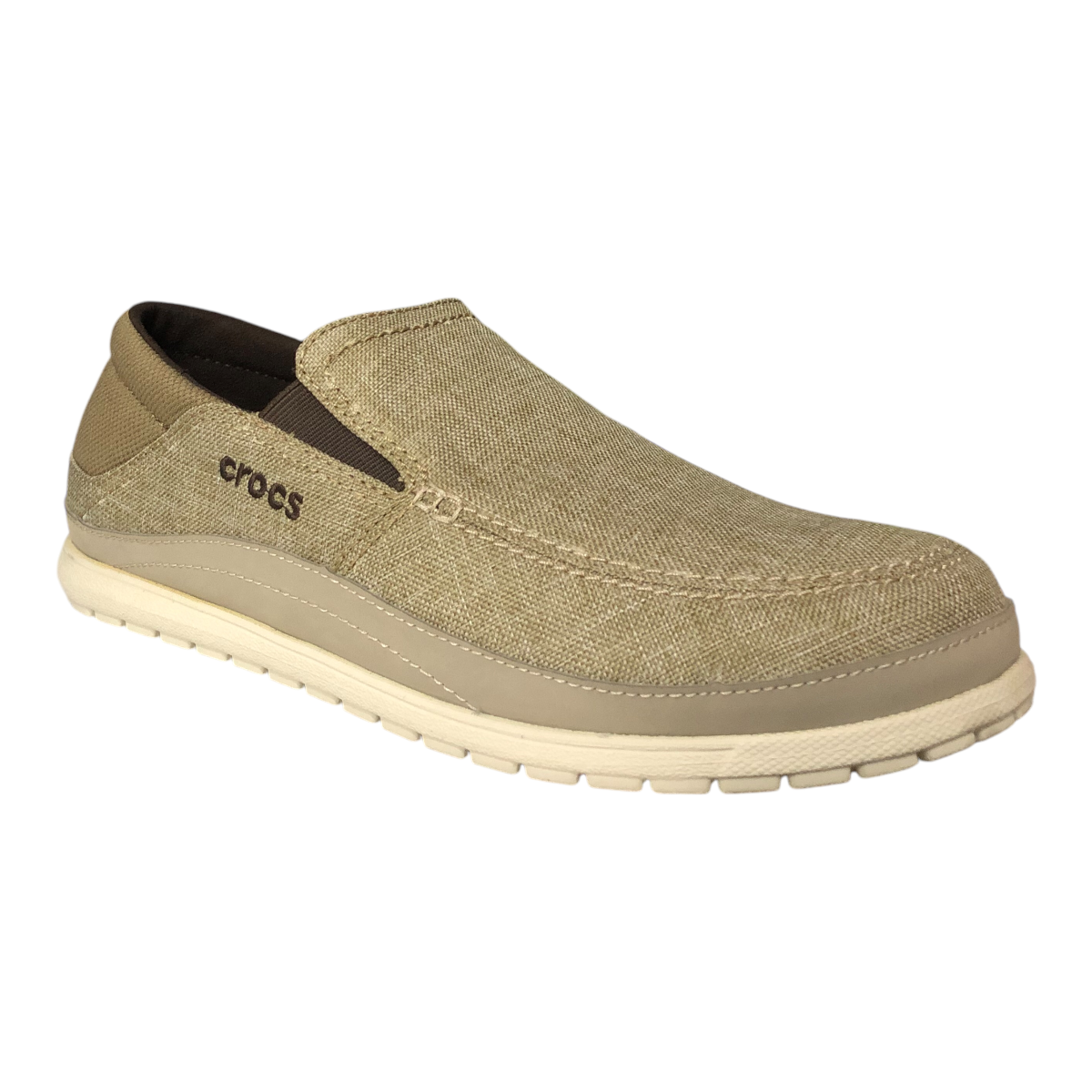 Crocs Santa Cruz Plata Slip-On Para Caballero CROCS