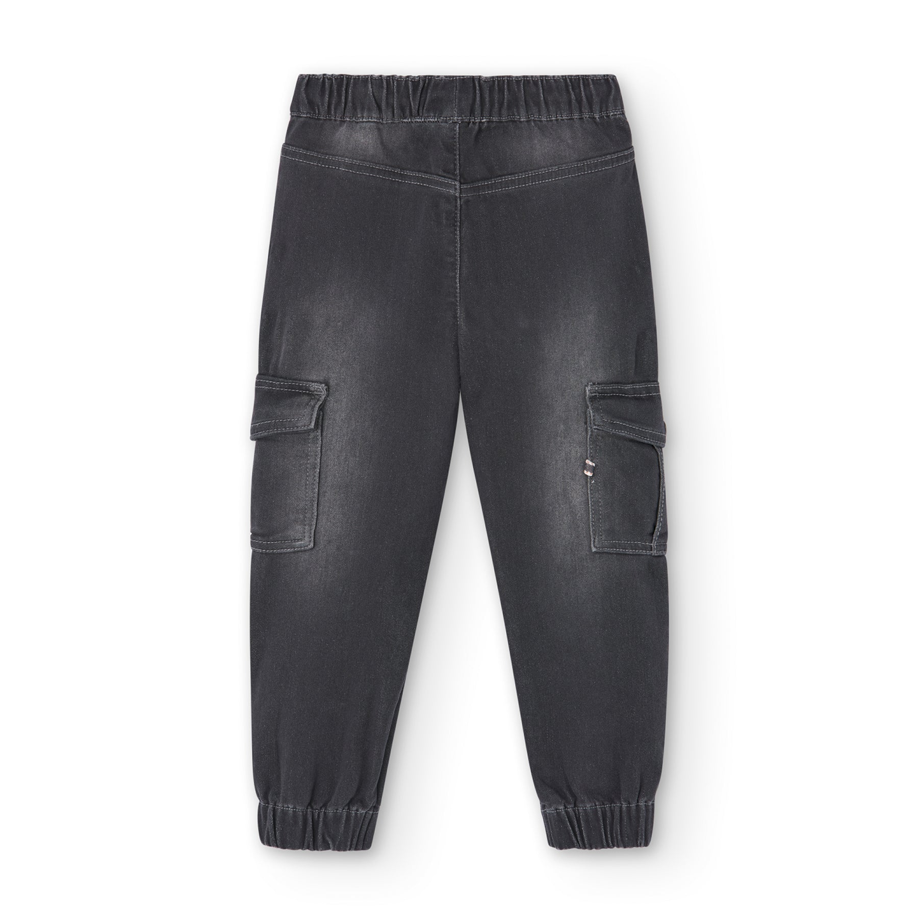 Pantalón Jogger Denim De Punto Para Niño BOBOLI