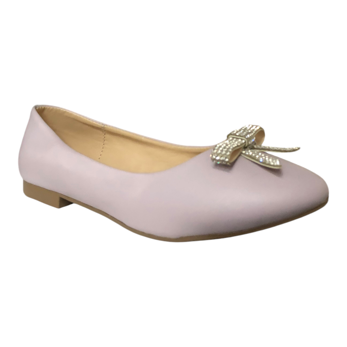 Zapato Flat Color Lila Para Niña Patey Girls