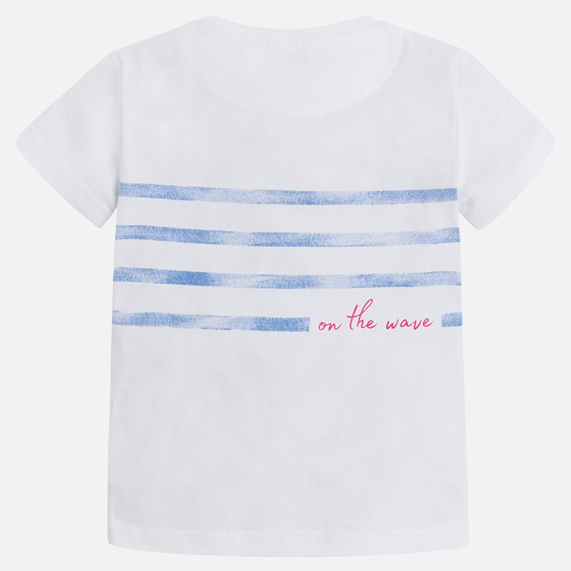 Playera "sailor on the skateboard" Para Niño Mayoral