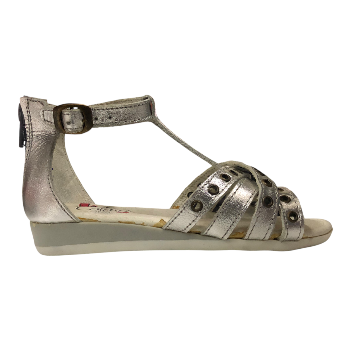 Sandalia Plata Para Niña COLOSO