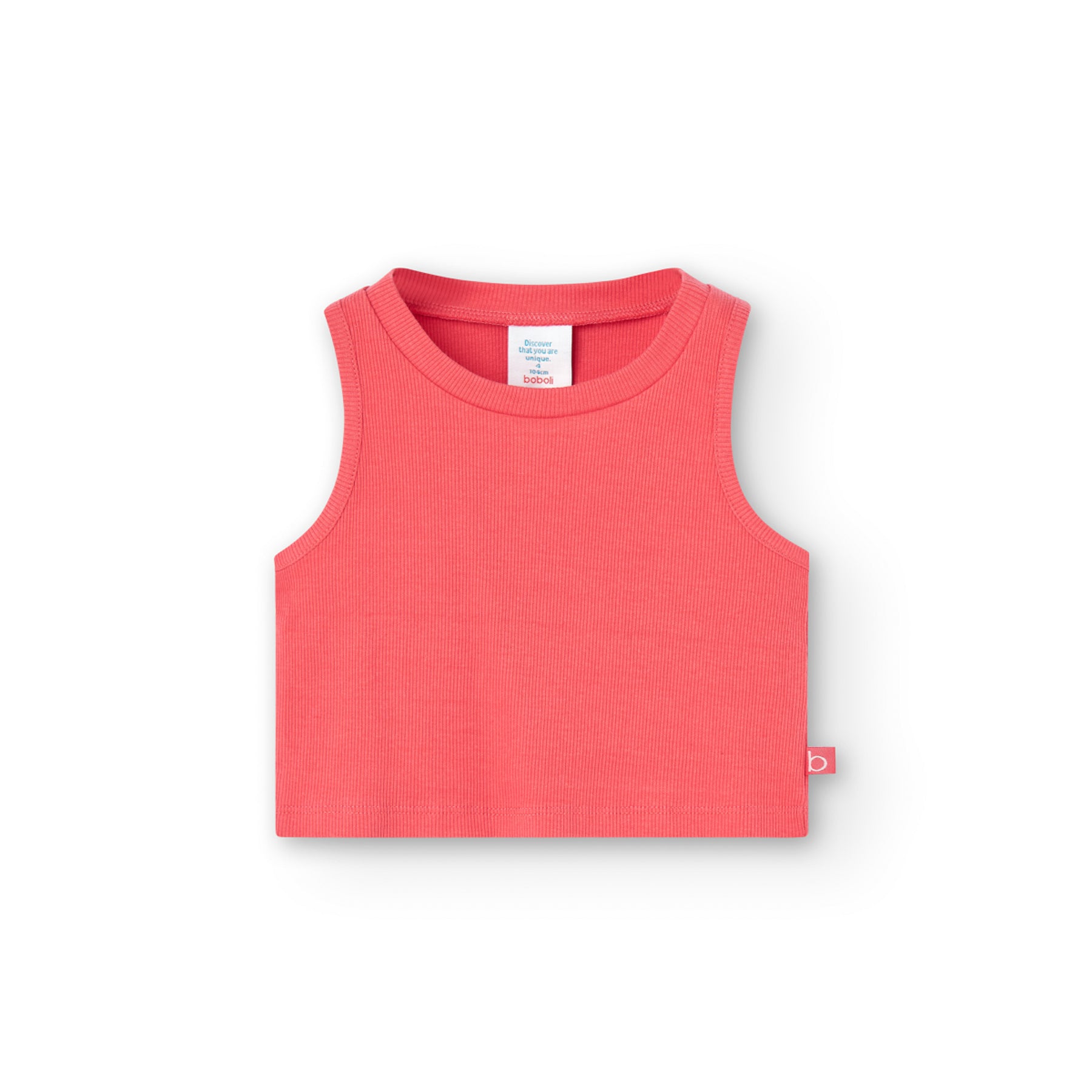 Top De Punto coral Elástico Para Niña BOBOLI