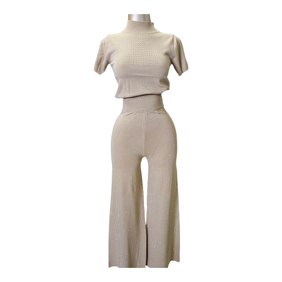 Conjunto De 2 piezas Oro Ctistales Para Dama OOPS!!!