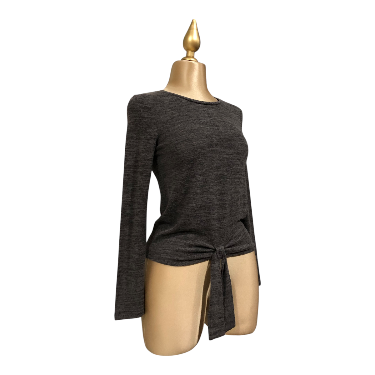 Playera Color Gris Para Dama LSN