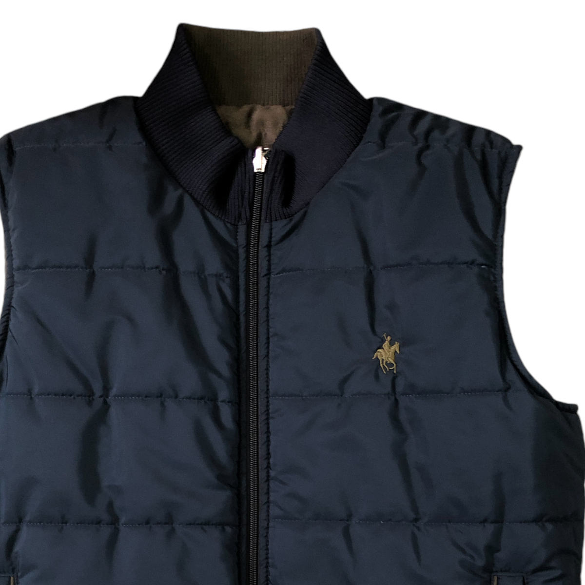 Chaleco Doble Vista Marino/Verde Rock Hampton Polo Team