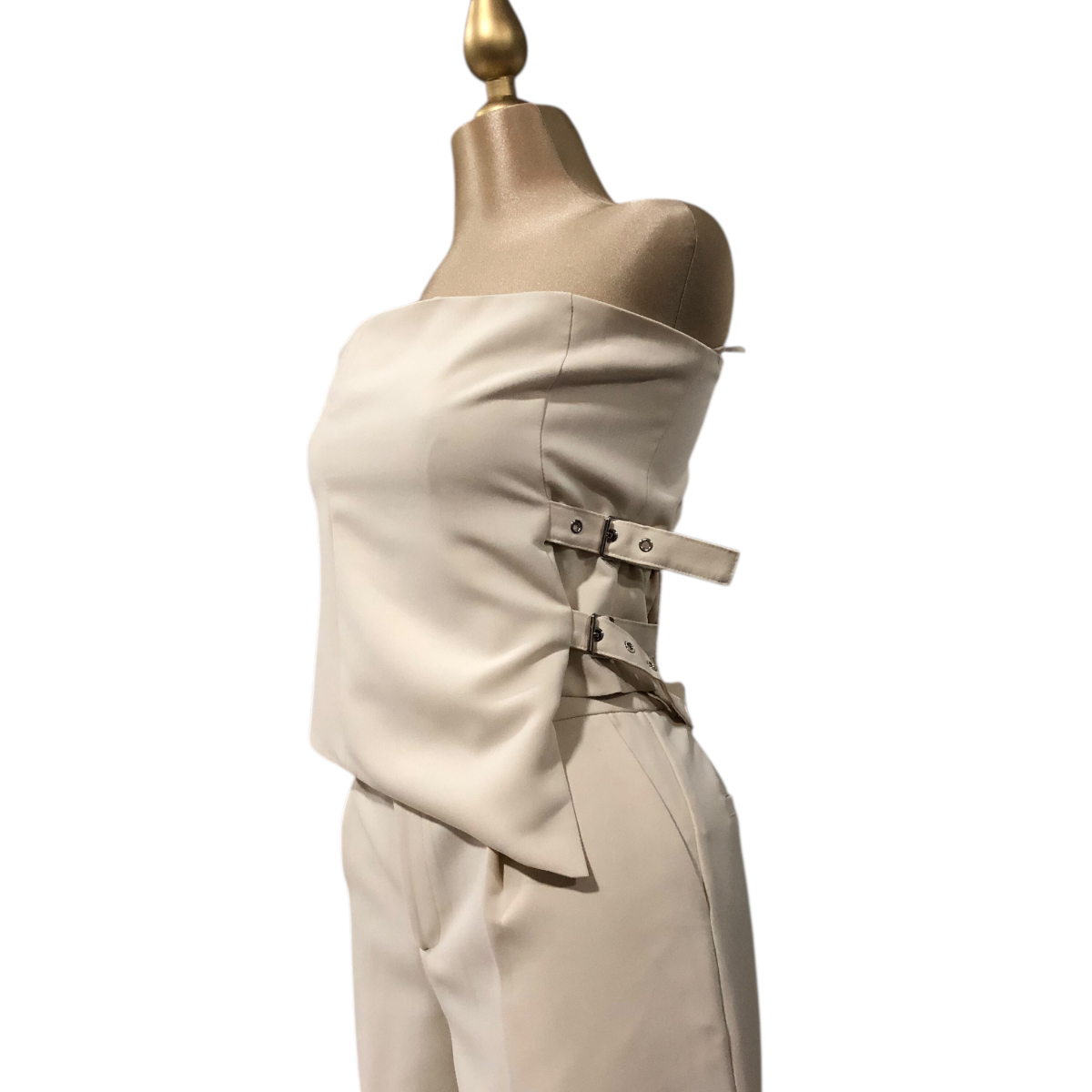 Conjunto 2 Piezas Color Beige Para Dama Vogue Vibes