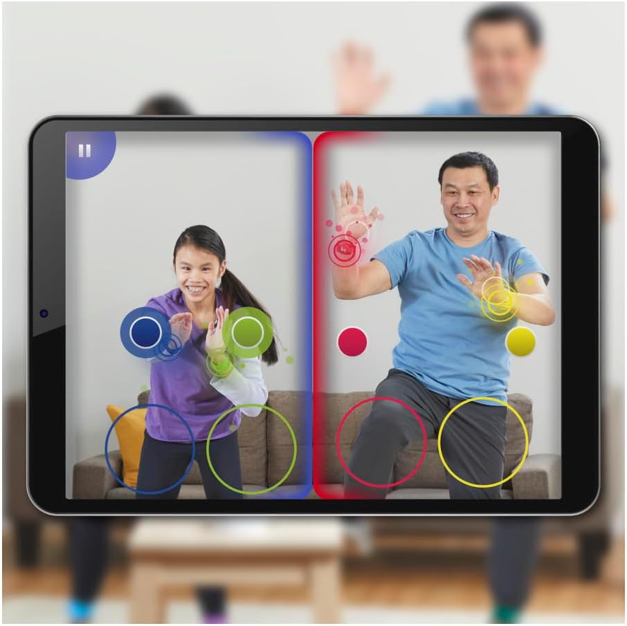 Twister Aire Juego de Equilibrio con aplicación de Realidad Aumentada Hasbro Gaming