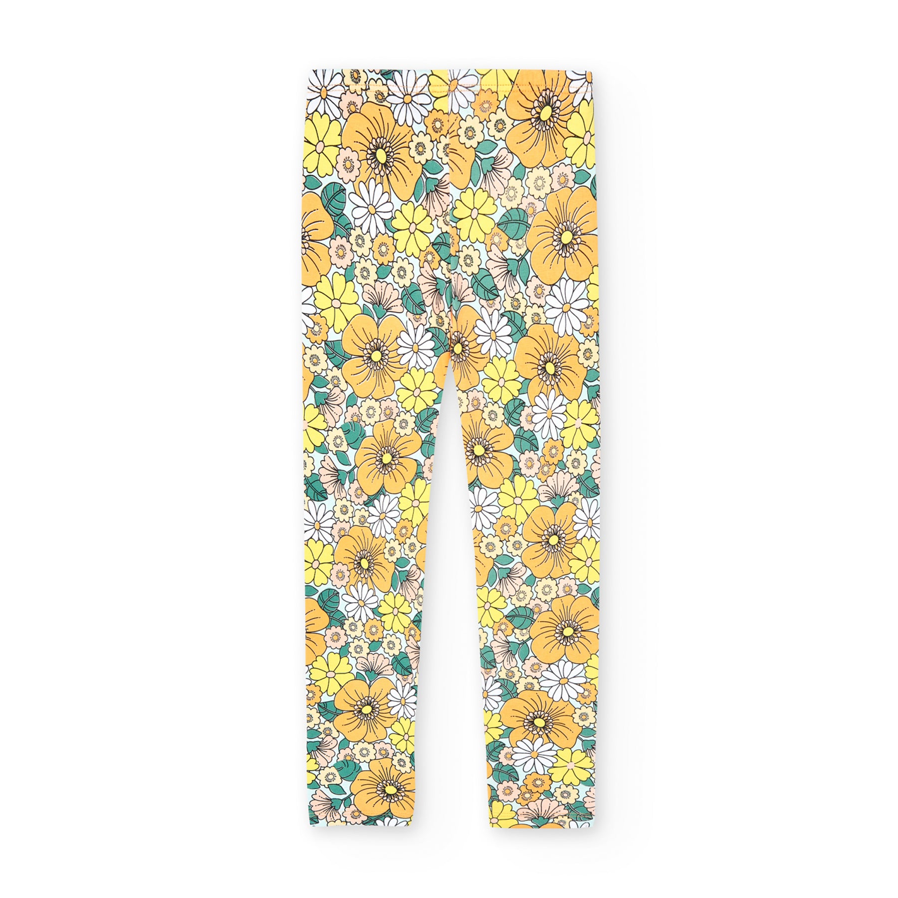 Leggings Estampado Girasoles Para Niña BOBOLI