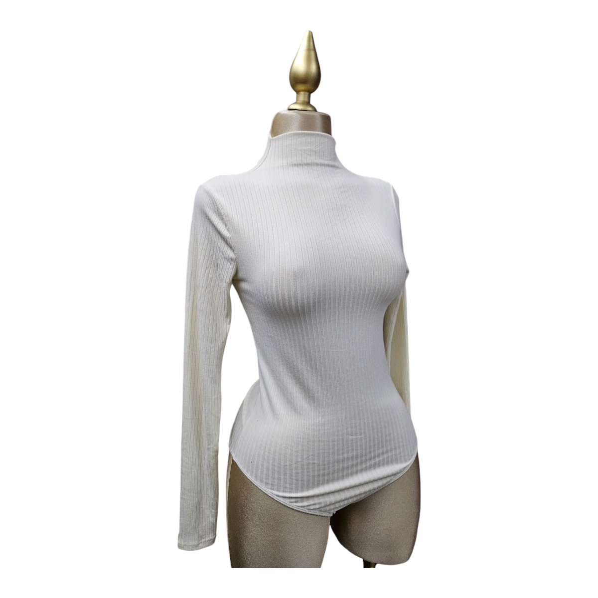 Body Manga Larga Vainilla Para Dama HEART & HIPS