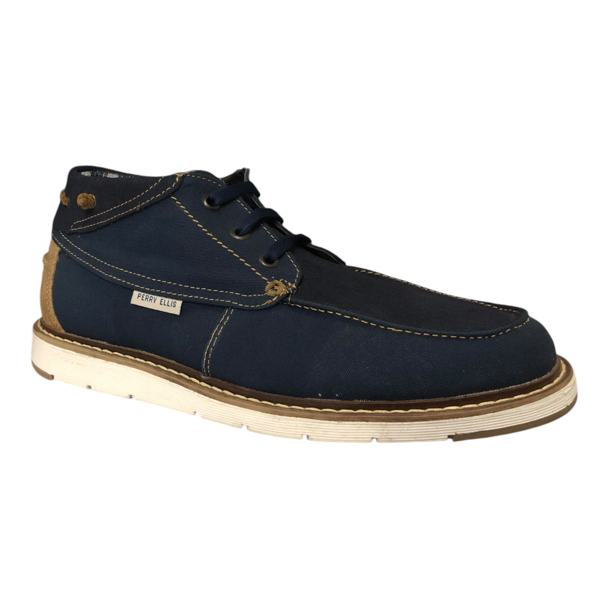 Zapato Marino/Café Para Caballero Perry Ellis America