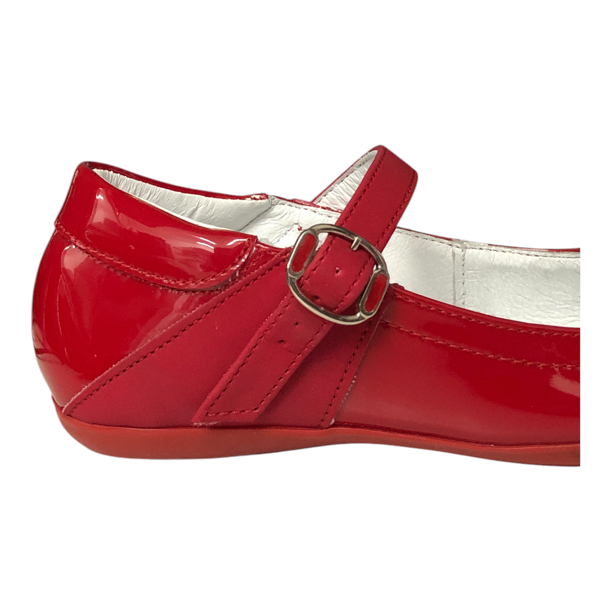 Zapato Charol Para Niña Color Rojo Chabelo