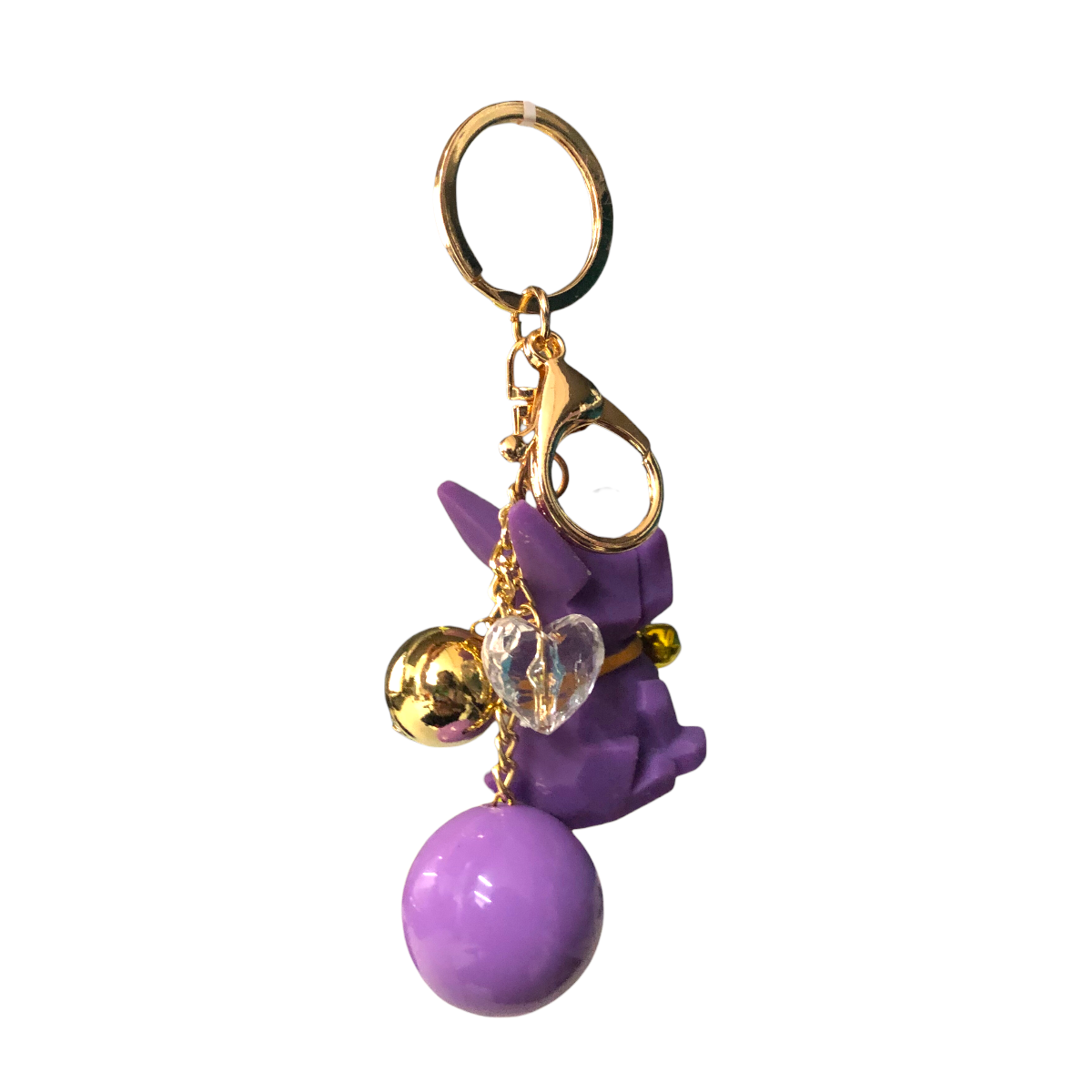 Llavero Morado Perrito