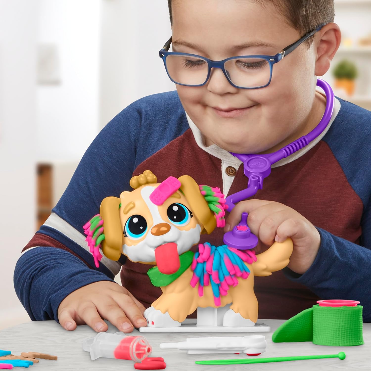 Kit Veterinario Manualidades con Cachorro Hasbro Play-Doh