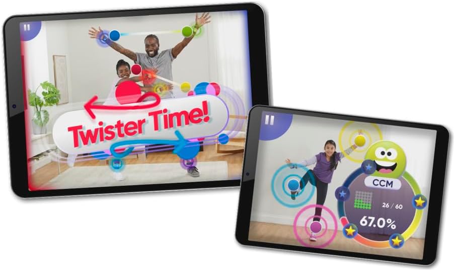 Twister Aire Juego de Equilibrio con aplicación de Realidad Aumentada Hasbro Gaming