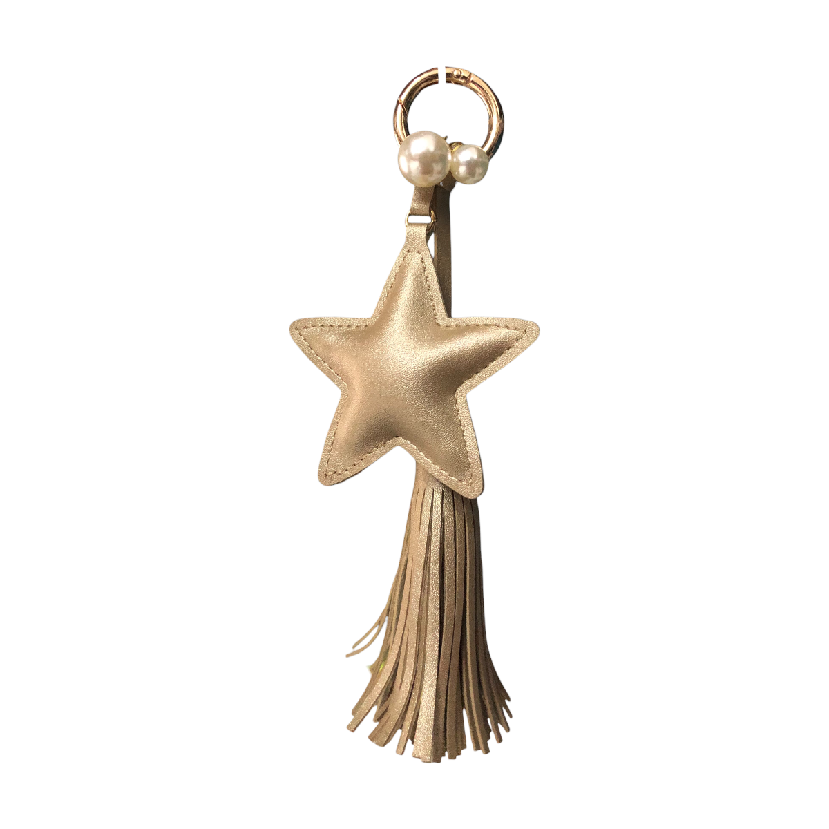 Llavero Estrella Con Flecos