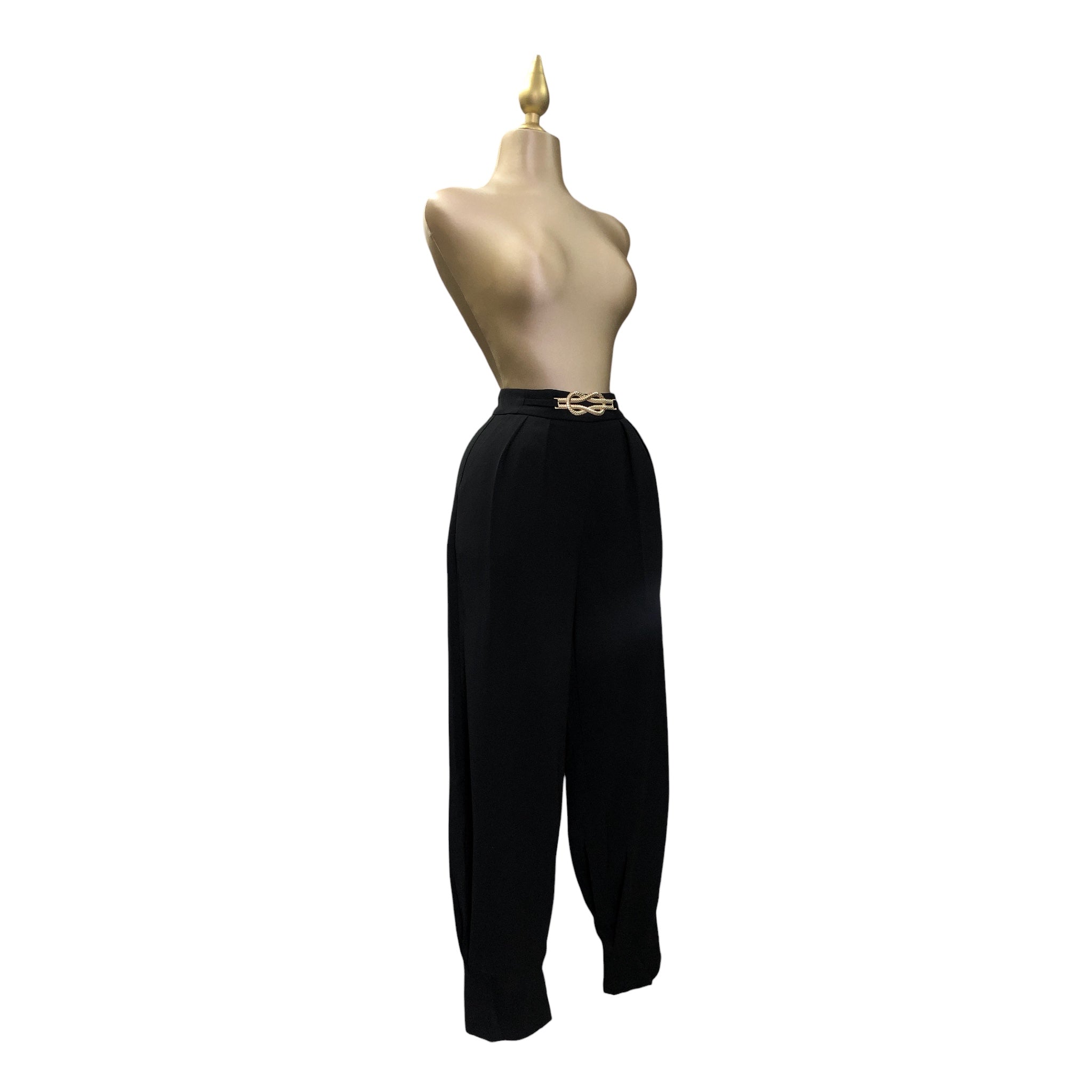 Pantalón Palazzo Negro LC