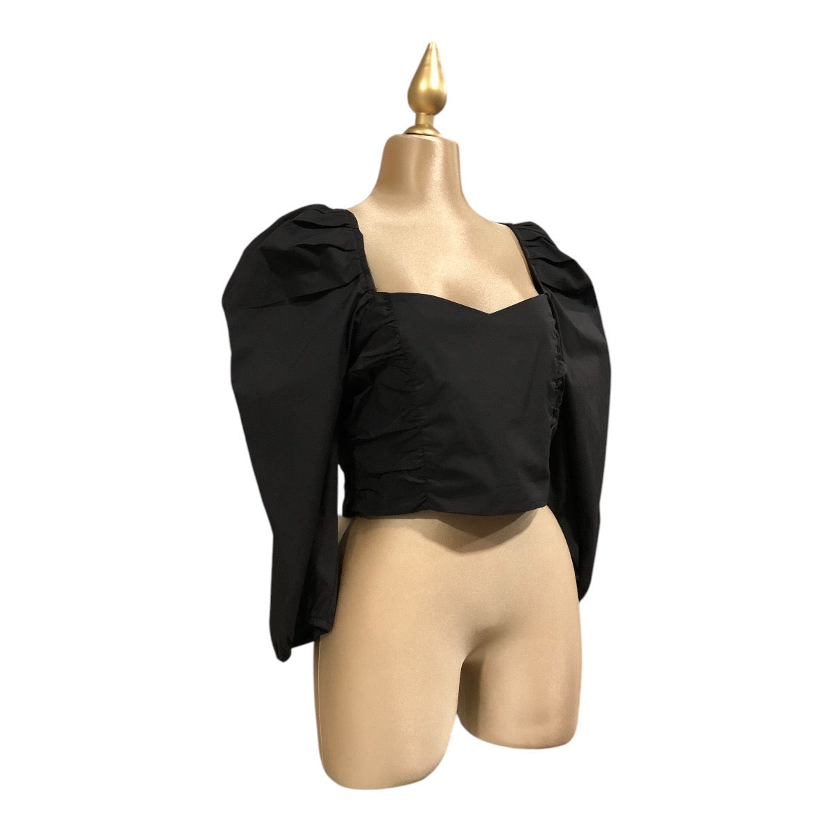 Blusa Top Color Negro Para Dama Erivel