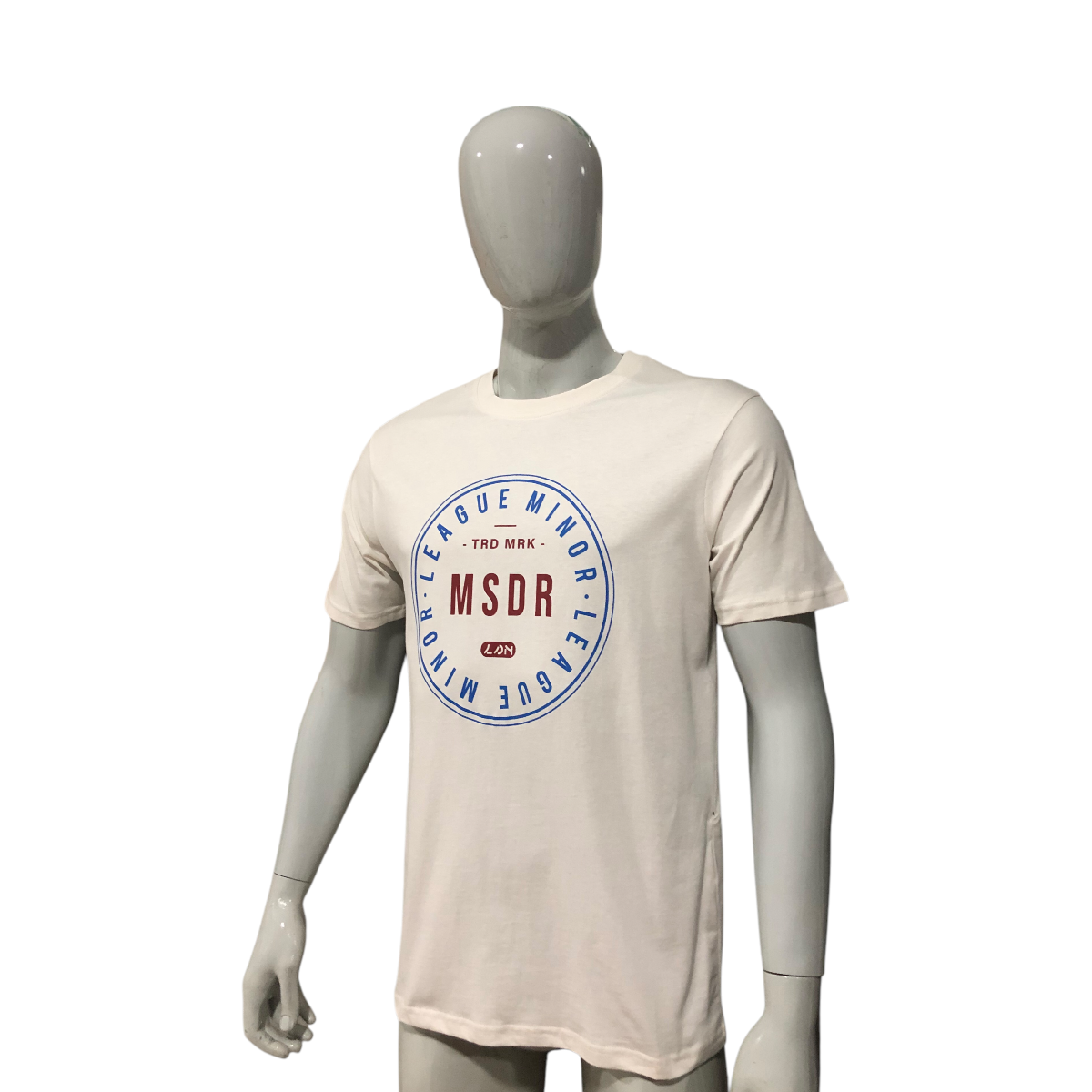 Playera Blanca "MSDR" Para Caballero LSN