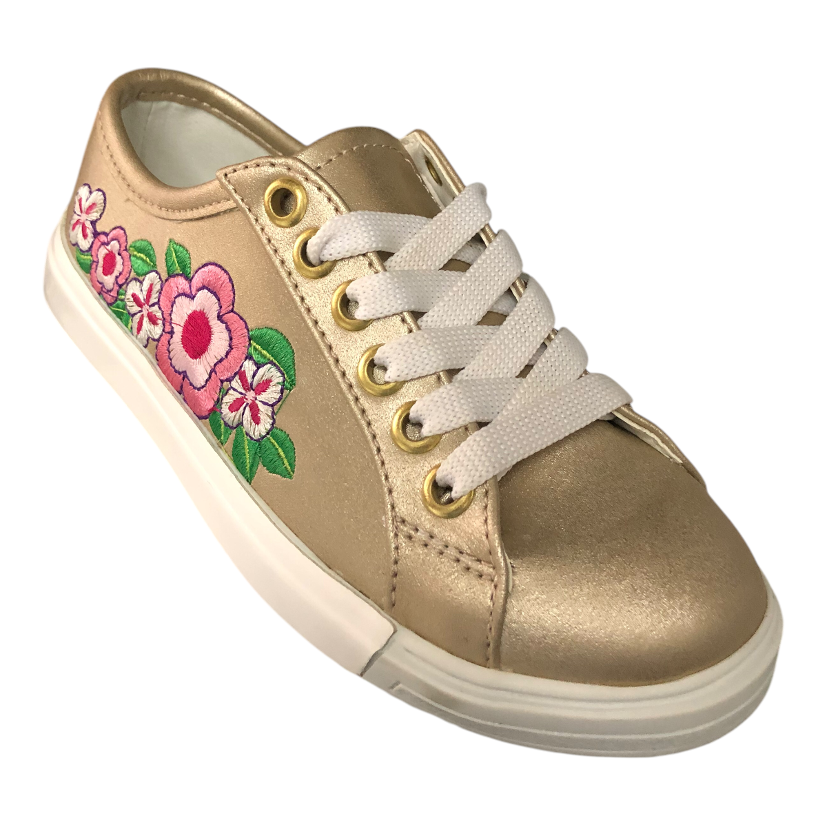 Tenis Urbano Oro Para Niña Chabelo