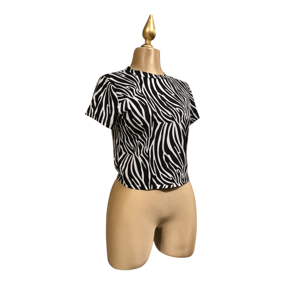 Playera estampado animal print Erivel
