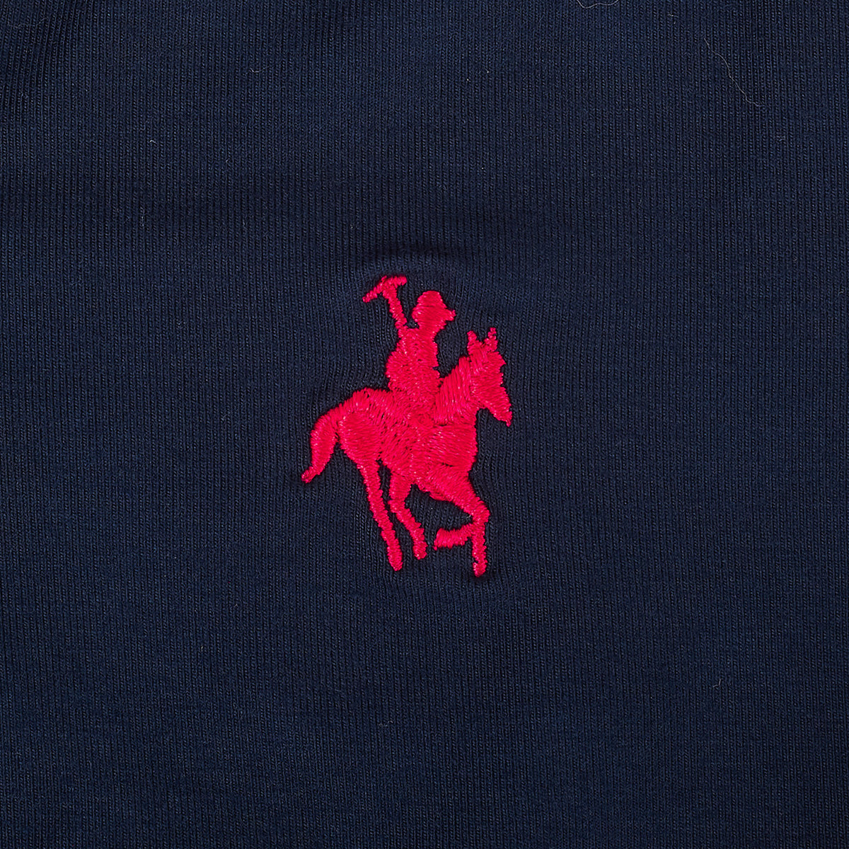 Playera Polo Escote V Para Dama Marino Rock Hampton Polo Team