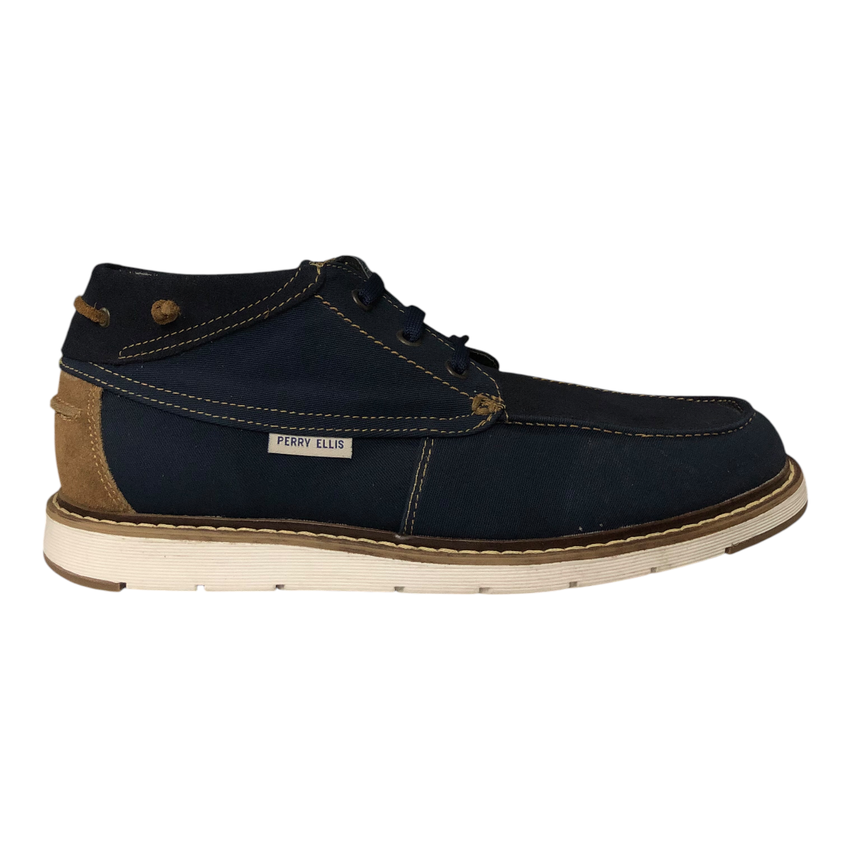 Zapato Marino/Café Para Caballero Perry Ellis America