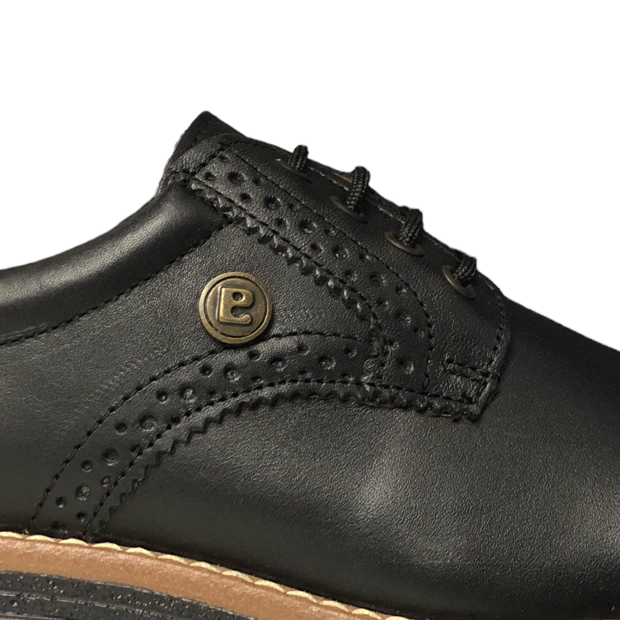 Zapato Negro Piel Audaz