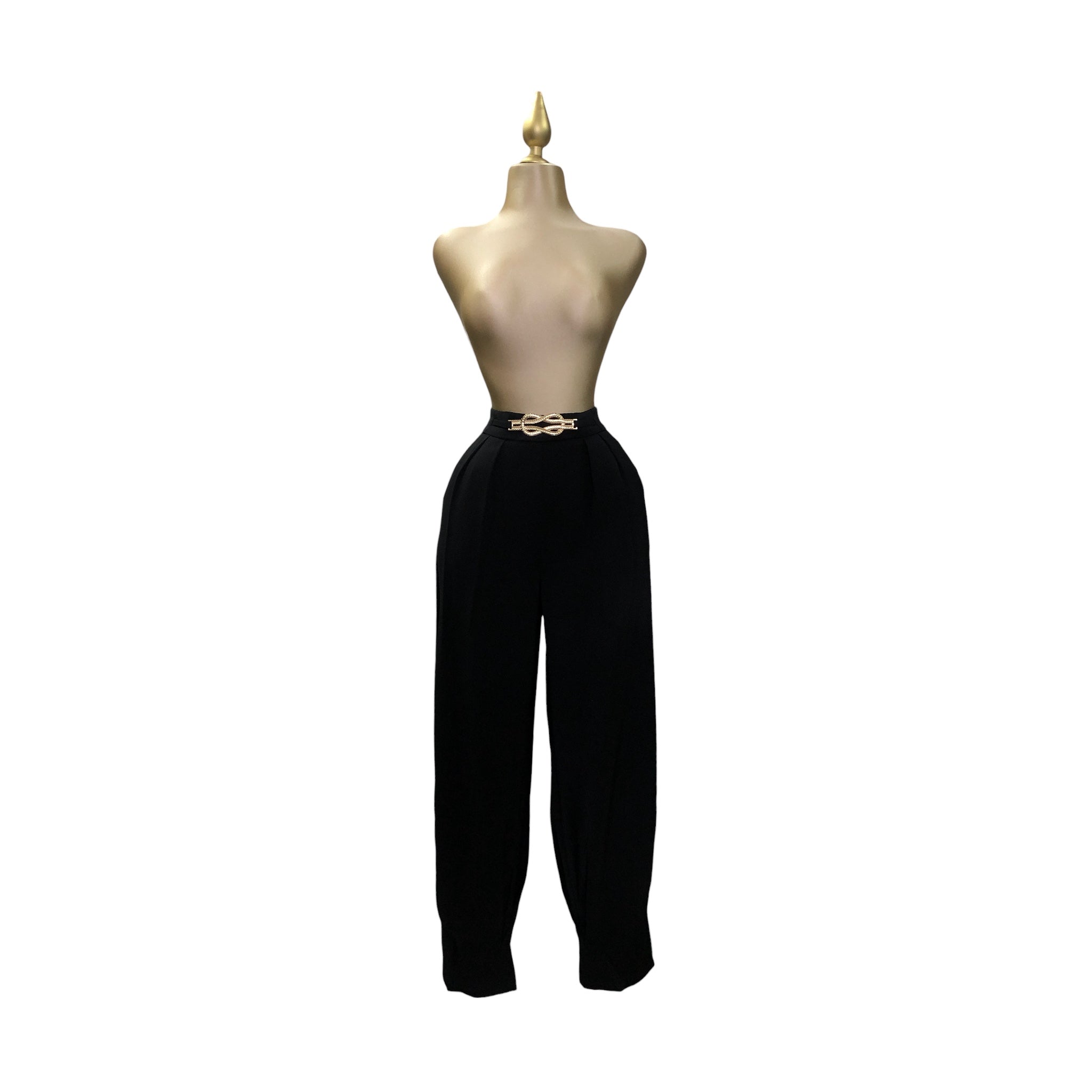 Pantalón Palazzo Negro LC