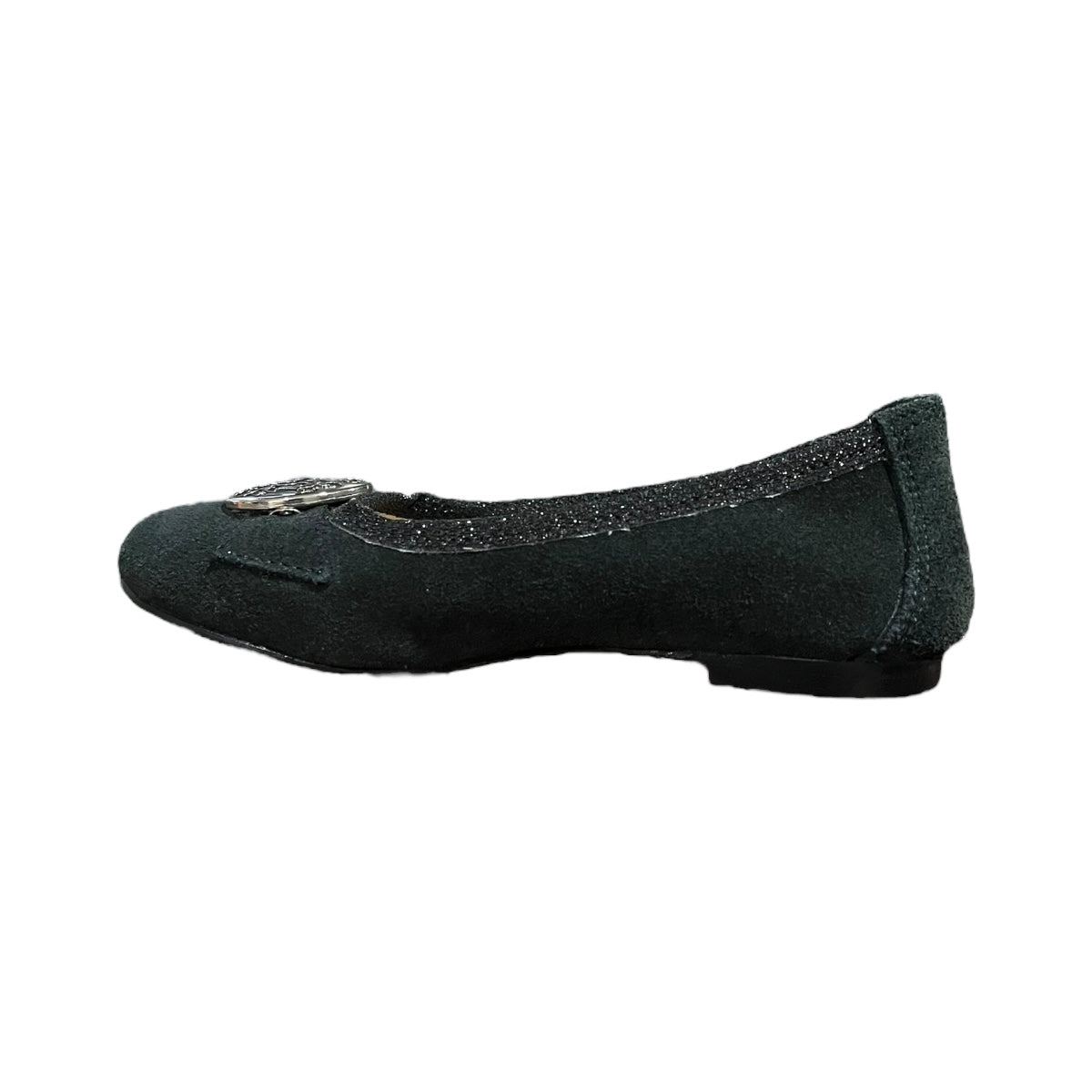 Zapato Negro Gamuza Para Niña Hush Puppies